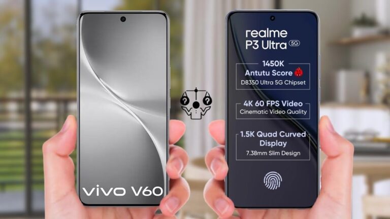Vivo V60 5G vs Realme P3 Ultra: Which One Should You Buy in 2025?