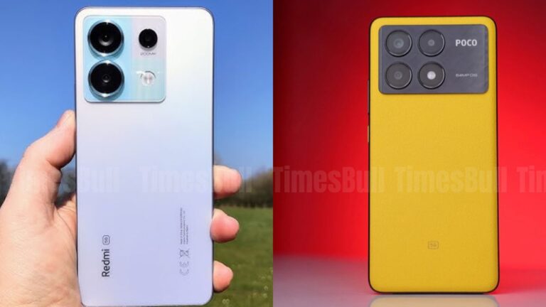 Redmi Note 13 Pro 5G vs POCO X6 Pro