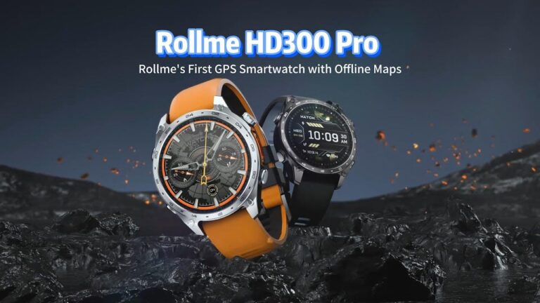 Rollme HD300 Pro: A Rugged Smartwatch Built for Outdoor Adventures