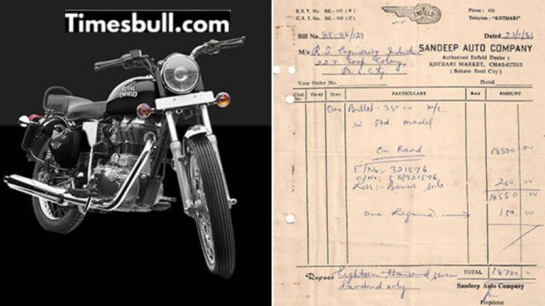 1986 Royal Enfield Bullet 350 Priced at Rs 18,700, A Blast from the Past