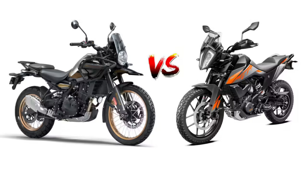 Royal Enfield Guerrilla 450 vs KTM 390 Adventure