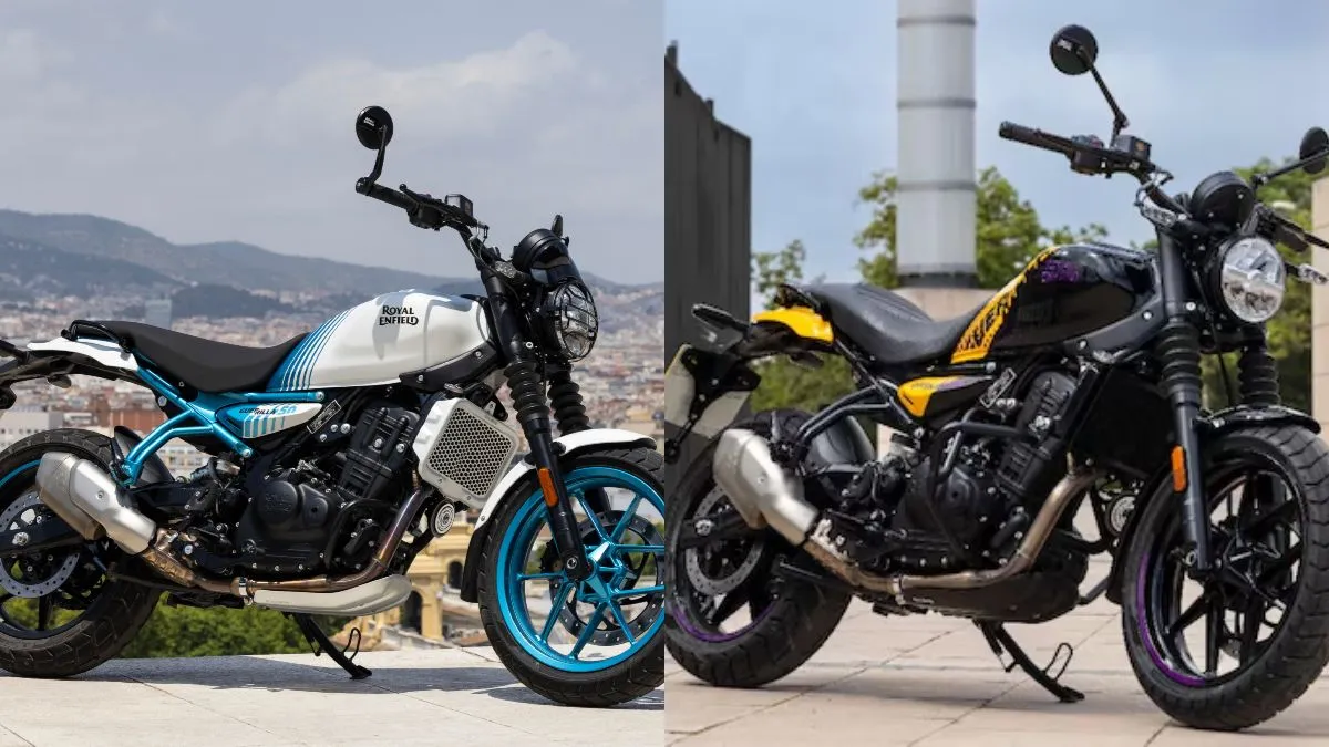 Royal Enfield Himalayan 450 vs...
