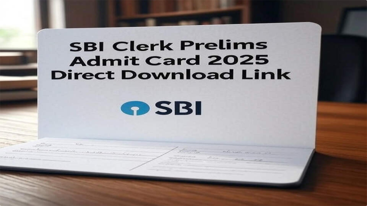SBI Clerk Prelims Admit