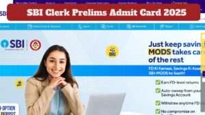 SBI Clerk Prelims Admit Card 2025 Out Soon – How to Download Hall Ticket at sbi.co.in