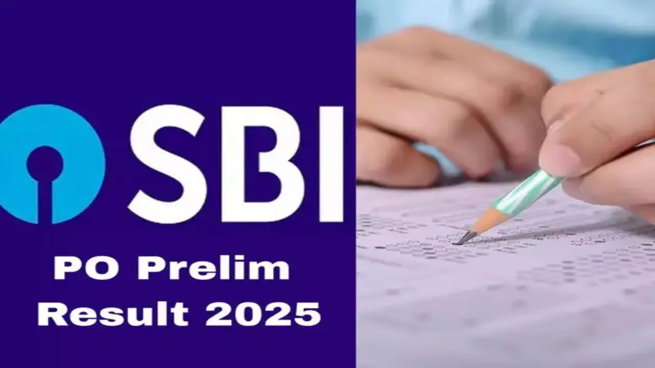 SBI PO Prelims Result 2025