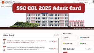 SSC CGL 2025 Admit Card – How to Download Hall Ticket at ssc.gov.in, Here Direct Link