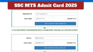 SSC MTS Admit Card 2025 Out Soon on ssc.nic.in, Here Direct Link