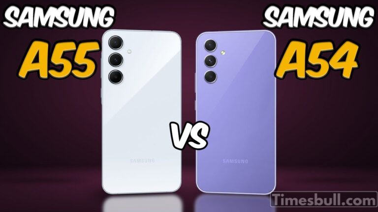 Samsung A55 vs Samsung A54 5G: Everything You Need to Know Before Buying