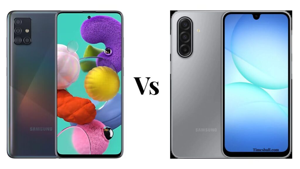 Samsung Galaxy A51 vs Galaxy A17 5G