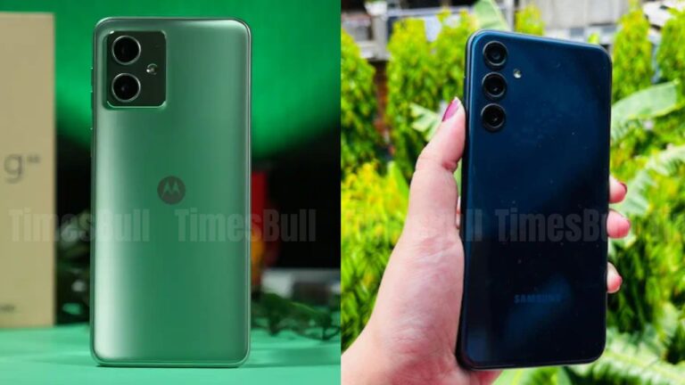 Samsung Galaxy M34 5G vs Motorola G64