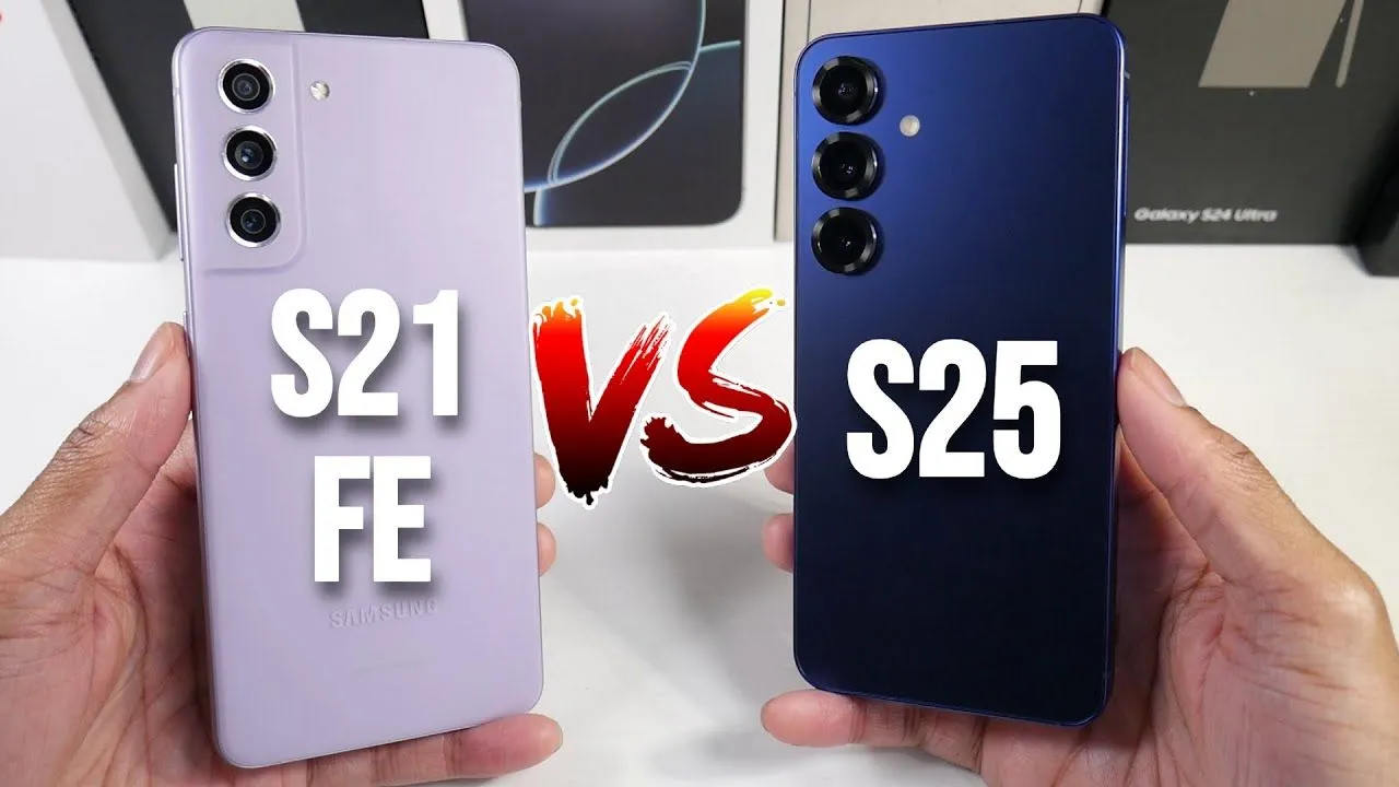 Samsung Galaxy S21 Fe 5g Vs Samsung Galaxy S25 5g