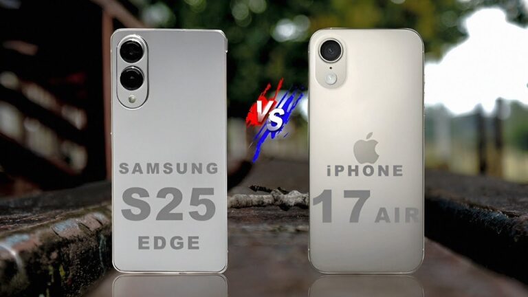 Samsung Galaxy S25 Edge vs iPhone 17 Air : Specs, Features, Price & Which One to Buy – See Details