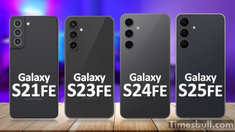 Samsung Galaxy S25 FE Vs Galaxy S24 FE Vs Galaxy&hellip;