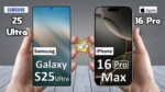 Samsung Galaxy S25 Ultra or iPhone 16 Pro Max