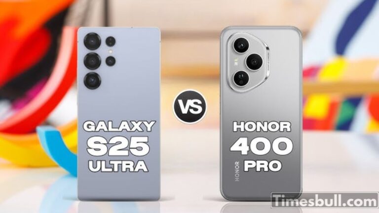 Samsung Galaxy S25 Ultra vs Honor 400 Pro: Camera Comparison 2025