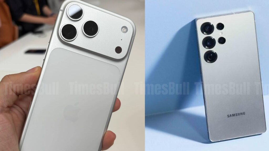 Samsung Galaxy S25 Ultra vs iPhone 17 Pro Max