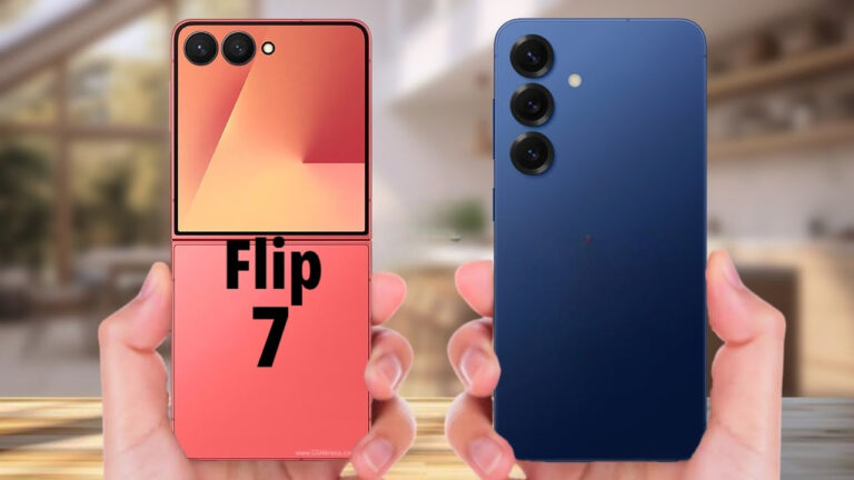 Samsung Galaxy Z Flip 7 vs Poco M7 Plus 5G