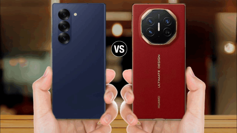 Samsung Z Fold 6 vs Huawei Mate XTs