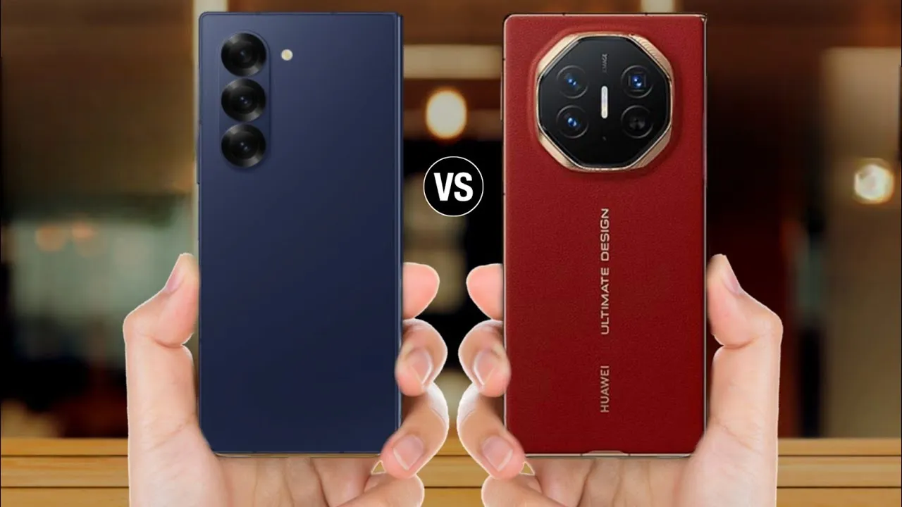 Samsung Z Fold 6 vs Huawei Mate XTs