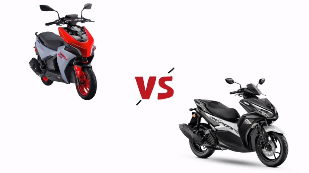 tvs ntorq 150 vs yamaha aerox 155,ntorq 150 vs aerox 155,ntorq vs aerox specs comparison,ntorq mileage vs aerox mileage,ntorq price vs aerox price,ntorq 150 review vs aerox 155 review,ntorq acceleration vs aerox acceleration,ntorq features vs aerox features,ntorq 150 vs aerox 155