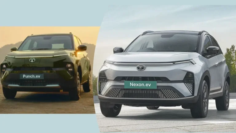 Tata Nexon EV vs Punch EV 2025 Comparison for Range, Features and Price