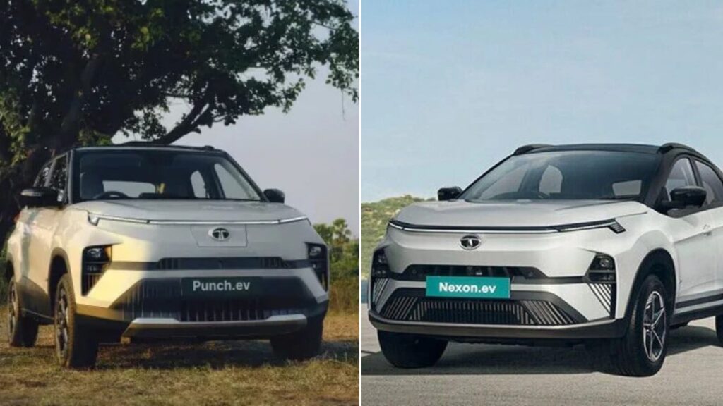 Tata Punch EV vs Tata Nexon EV – Tata’s Top Electric SUVs Compared in 2025