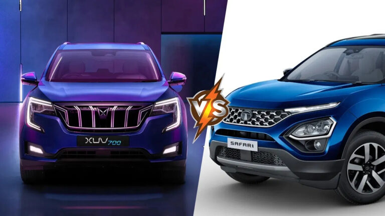 Tata Safari EV vs Mahindra XUV700 EV – Rugged vs Futuristic Electric SUV Showdown