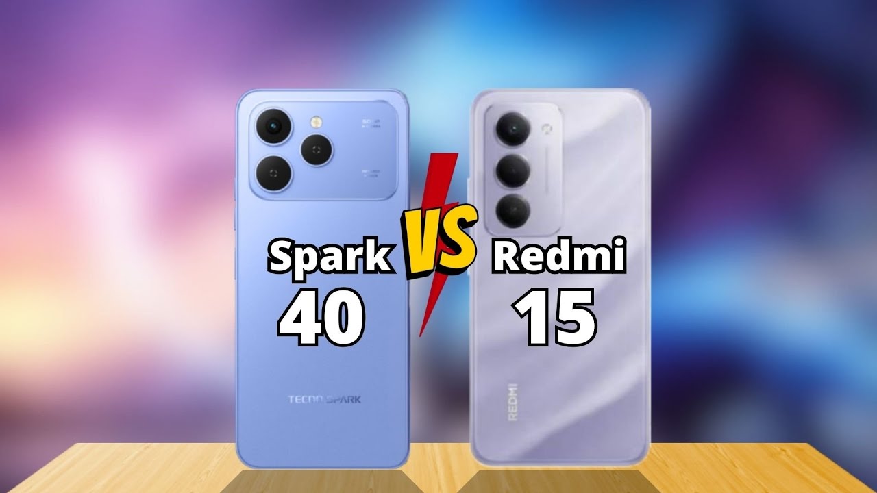 Tecno Spark 40 Pro Plus vs Redmi 15 5G