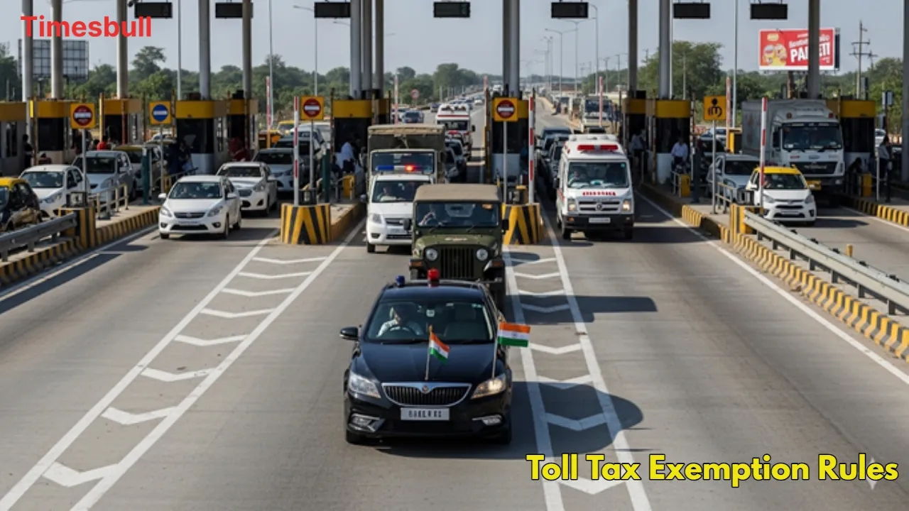 Toll Tax Exemption Rules