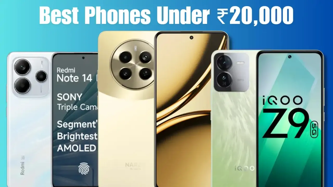 Top 5 Best Smartphones Under Rs 20,000