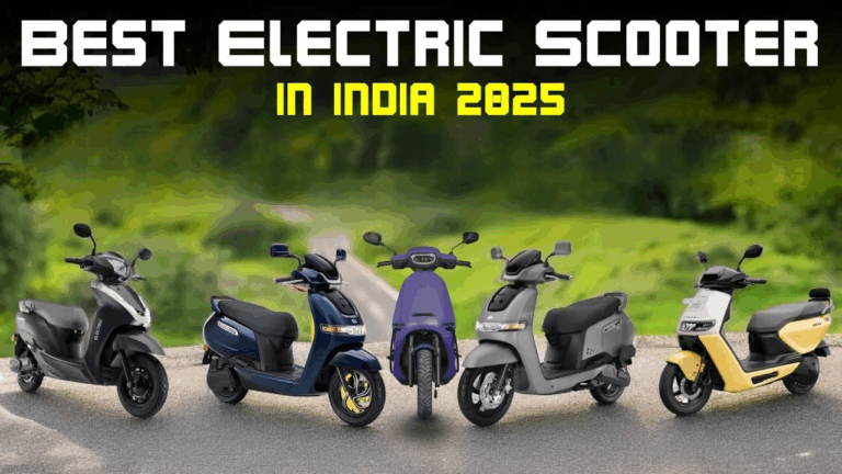 Top 5 Electric Scooters Under Rs 1 Lakh in India 2025 – Best Range & Features