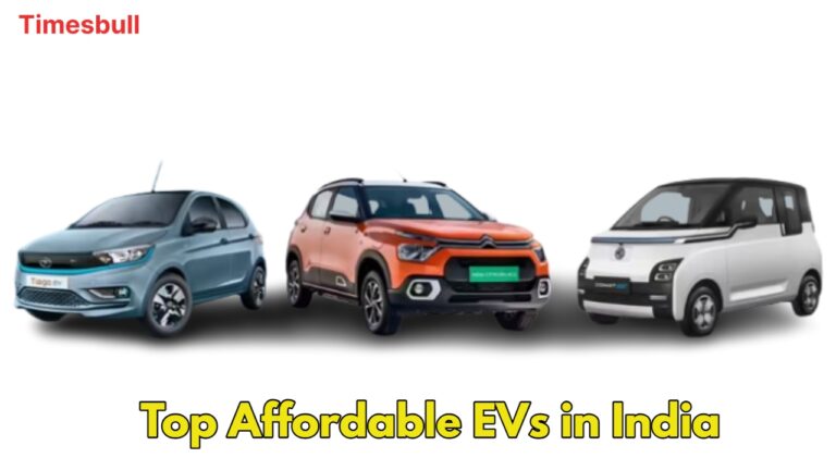 Top 3 Budget Electric Cars in India 2025: Tata Tiago EV, MG Comet EV and More