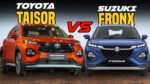 Toyota Urban Cruiser Taisor vs Maruti Fronx