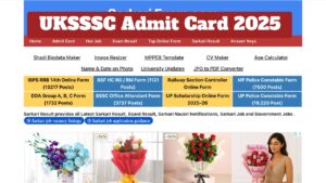 UKSSSC Admit Card 2025 Declared – How to Download at Hall Ticket at uksssc.in