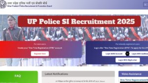 UP Police SI Recruitment 2025 – Application Window Close September 11, Apply Now at uppbpb.gov.in
