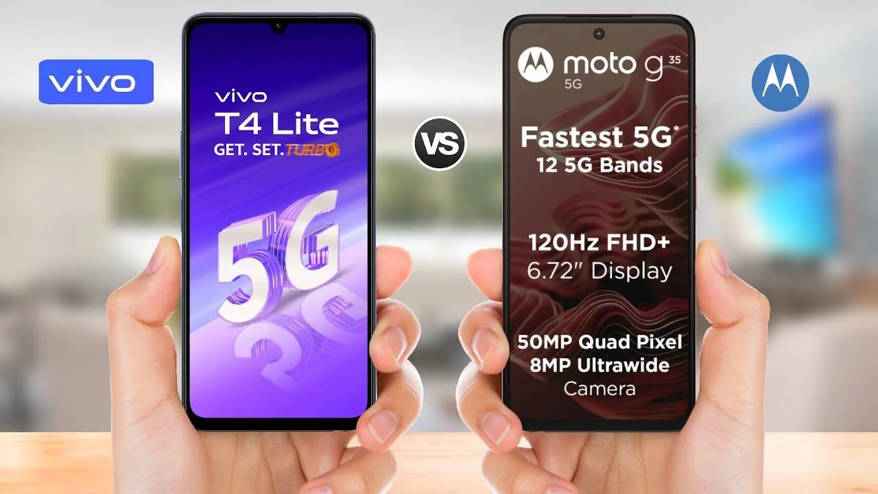 Vivo T4 Lite 5g Vs Motorola Moto G35 5g