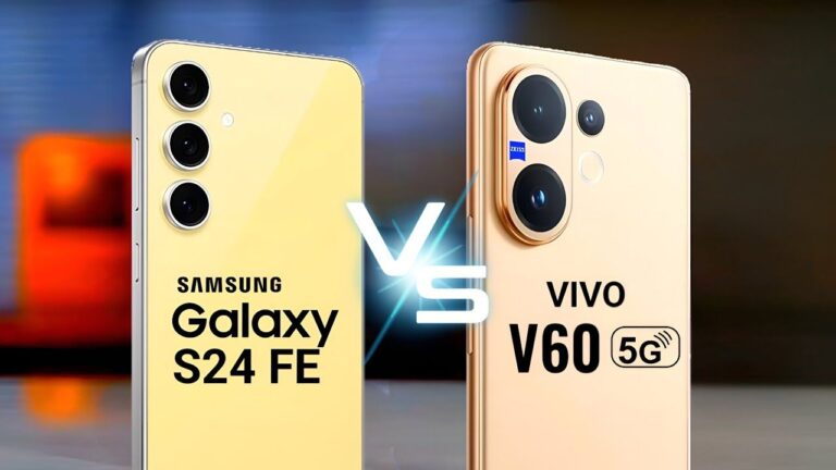 Samsung Galaxy S24 FE vs Vivo V60: Best Choice for Gaming and Photography?