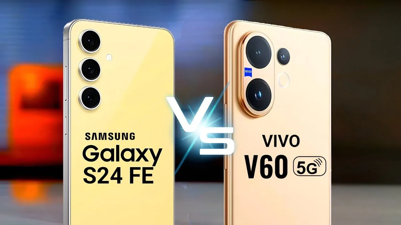 Vivo V60 5g Vs Samsung Galaxy S24 Fe 5g