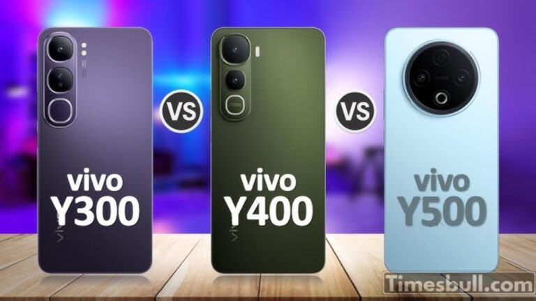 Vivo Y500 Vs Vivo Y400 Vs Vivo Y300