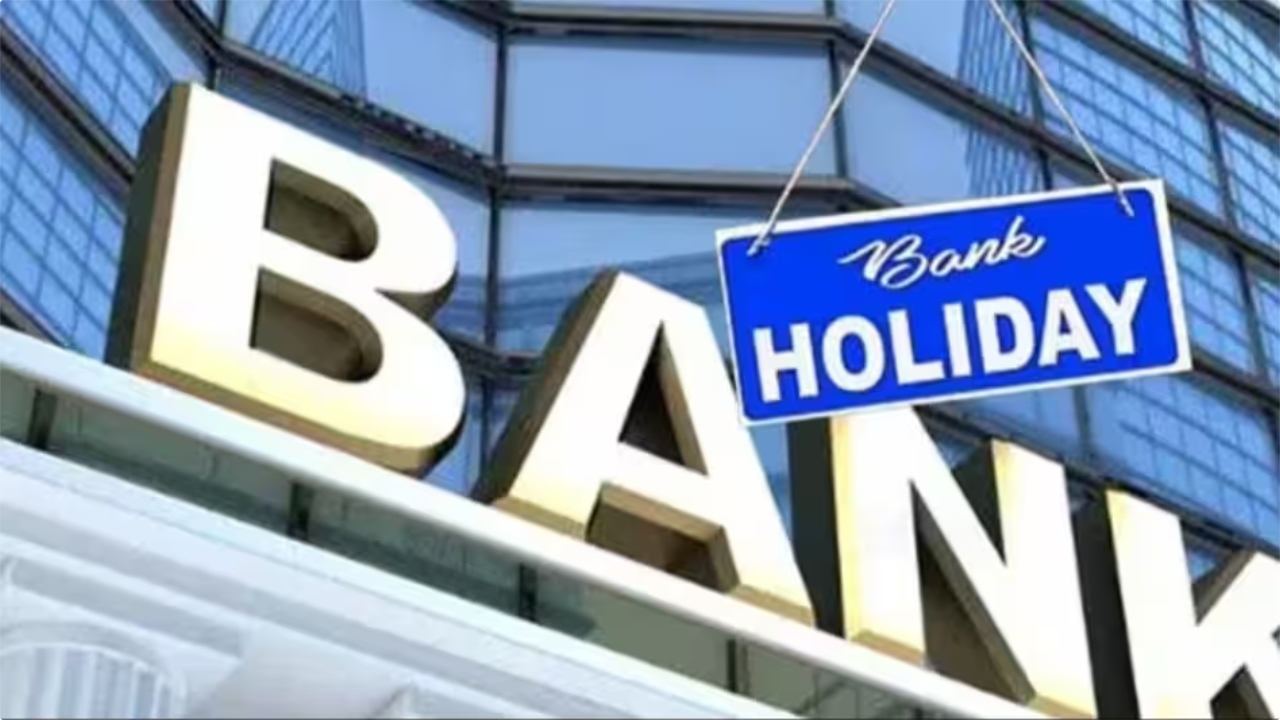 Bank Holiday – Banks Closed...