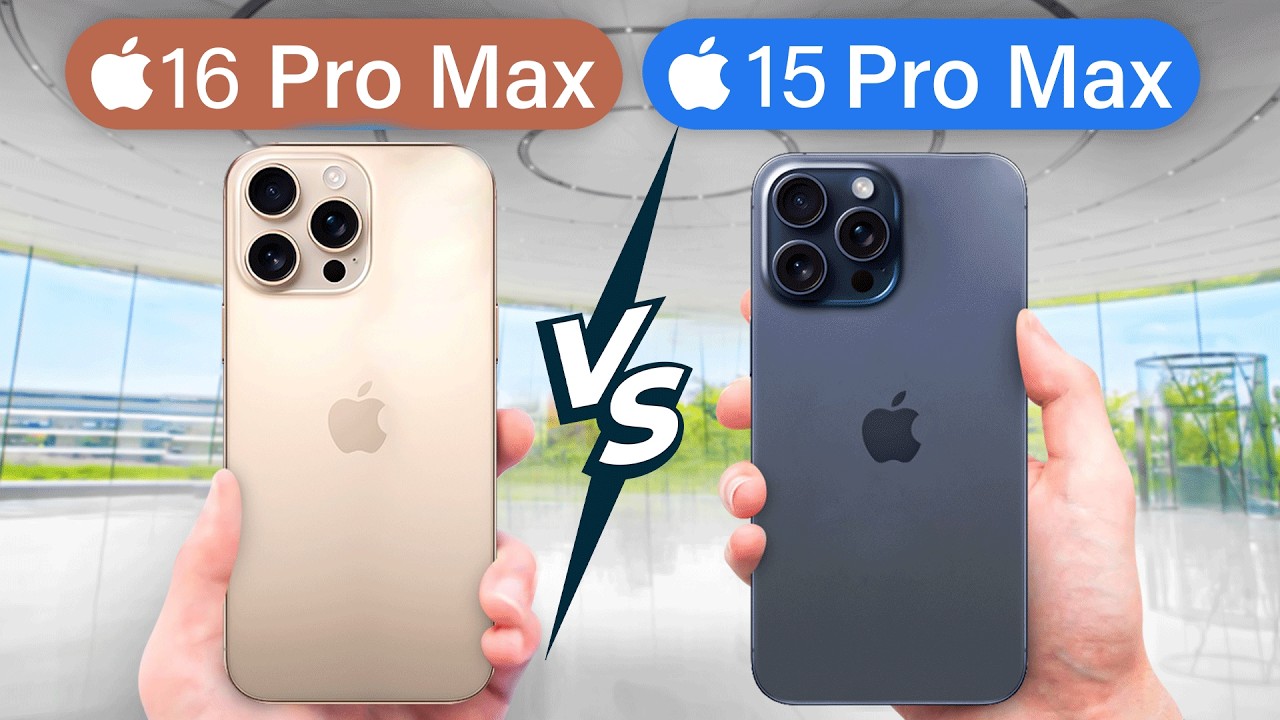 iPhone 16 Pro Max and 15 Pro Max