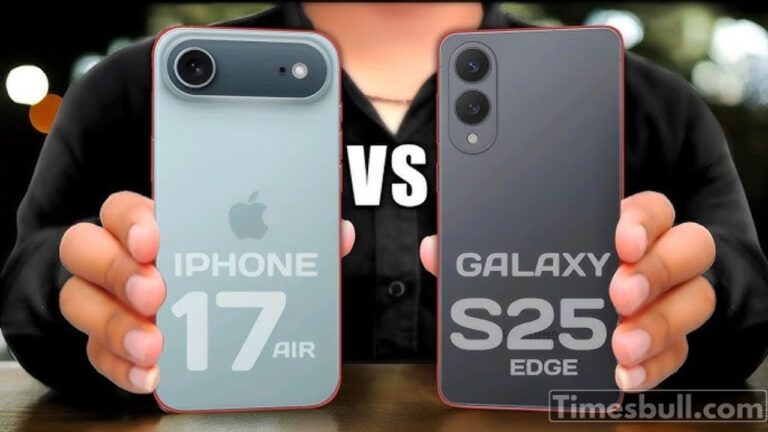 iPhone 17 Air vs Samsung Galaxy S25 Edge: Ultra-Thin Smartphone Battle of 2025