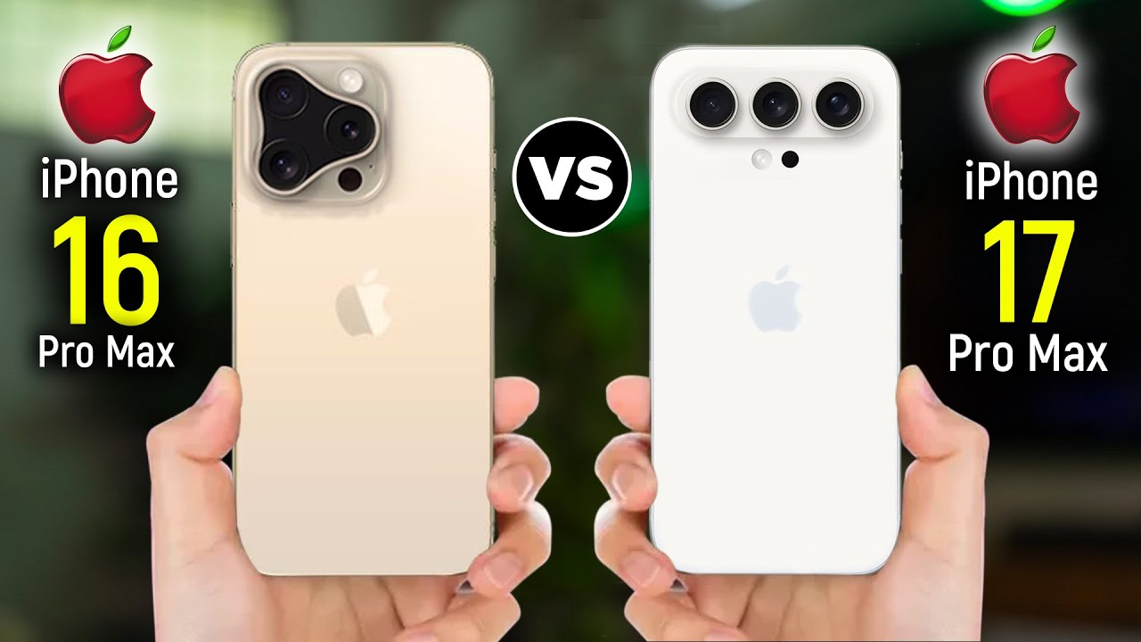 iPhone 17 Pro Max vs...