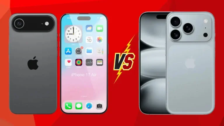 iPhone 17 vs iPhone Air 2025