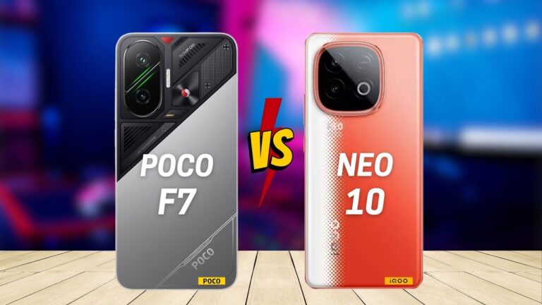 Poco F7 5G vs iQOO Neo 10: Close Battle of Specs at Similar Price