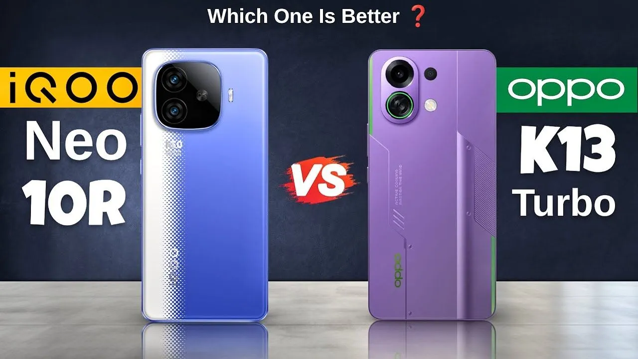 Iqoo Neo 10r Vs Oppo K13 Turbo
