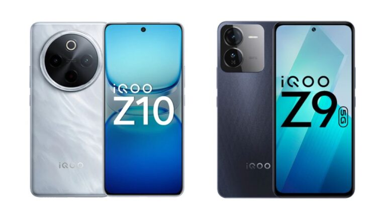 iQOO Z10 vs iQOO Z9: Full Comparison of Price, Design, Performance and Features