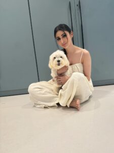 Mouni Roy Latest Photos – Actress Shares Adorable Pictures with Her Puppy