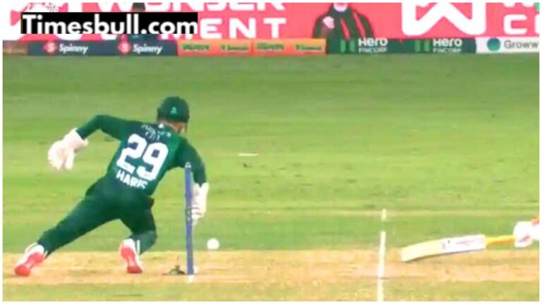 Mohammad Haris’ Dhoni-Esque Run-Out Attempt Ends in Humiliation as India Defeats Pakistan
