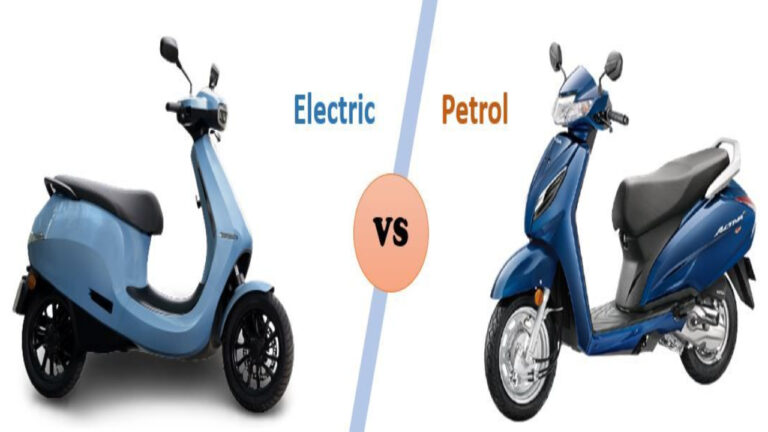 lectric vs Petrol Scooters in India 2025